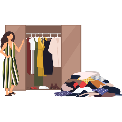 closet organizing service icon